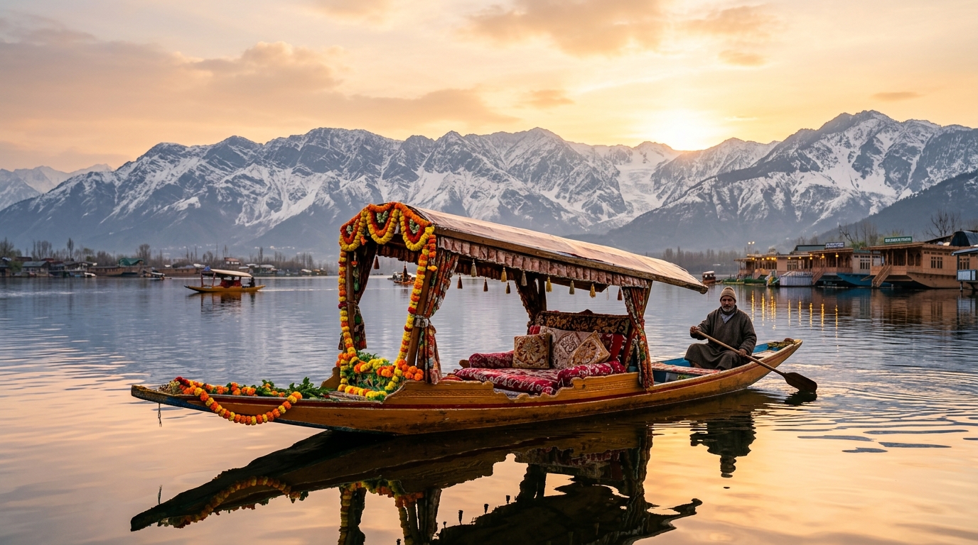 The Ultimate Kashmir Holiday Planning Guide: 6-Day Itinerary, Gondola Booking & Luxury Houseboats